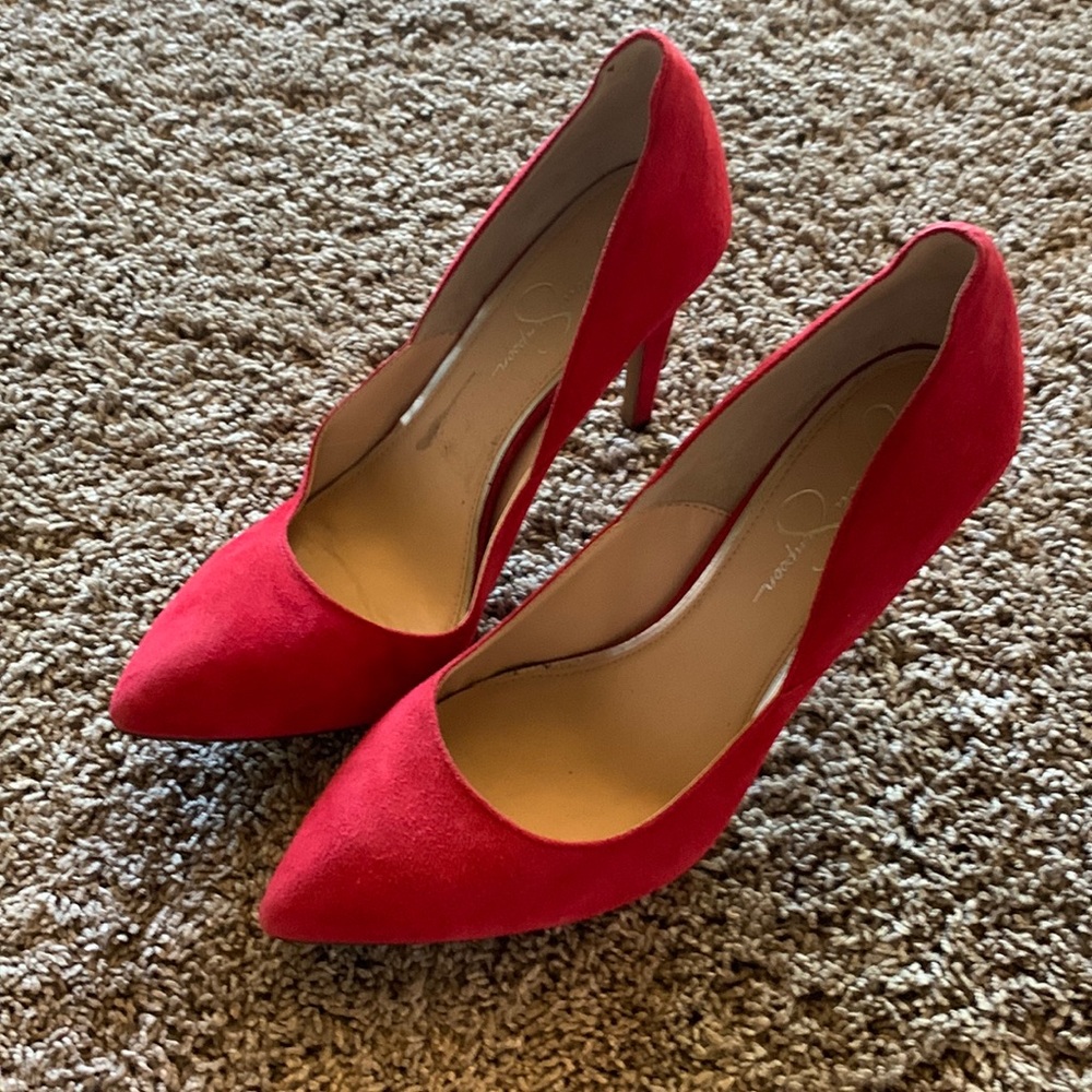 Jessica Simpson Red High heels